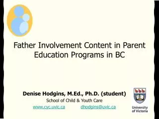 Father Involvement Content in Parent Education Programs in BC