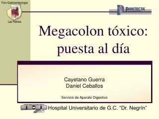 megacolon t xico puesta al d a