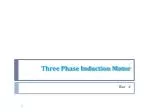 Three Phase Induction Motor - slide 1