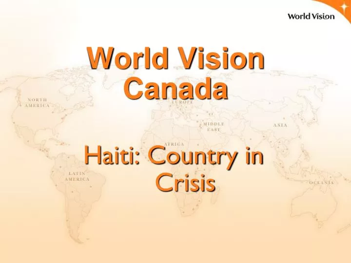 world vision canada