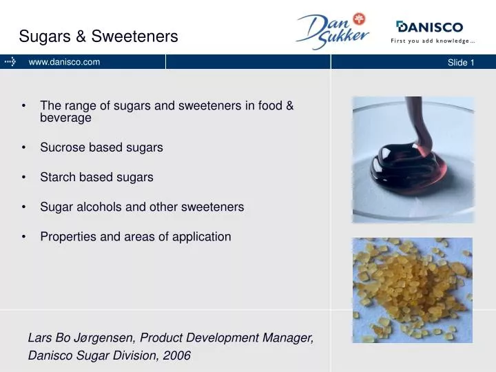 sugars sweeteners