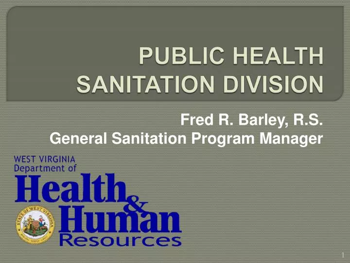 public health sanitation division