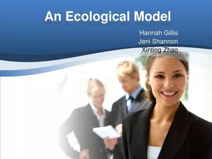 an ecological model
