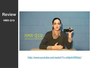 Q10 Samsung New Camcorder First Review