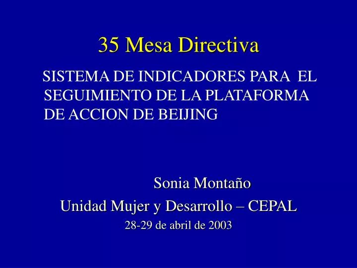 35 mesa directiva