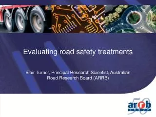 Evaluating road safety treatments