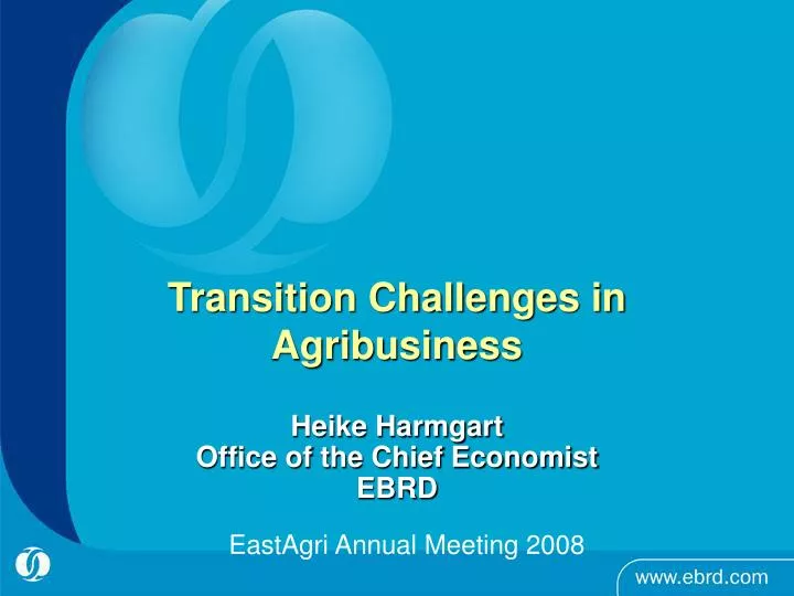 transition challenges in agribusiness