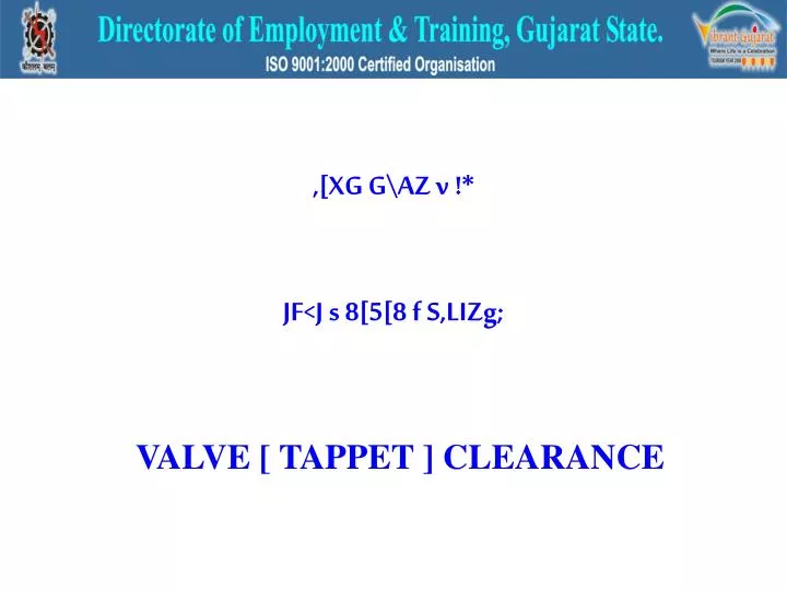 xg g az v jf j s 8 5 8 f s lizg valve tappet clearance