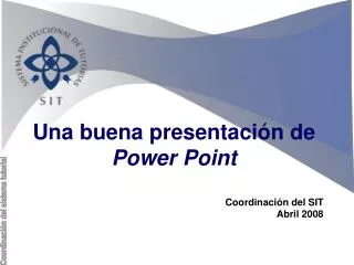 una buena presentaci n de power point