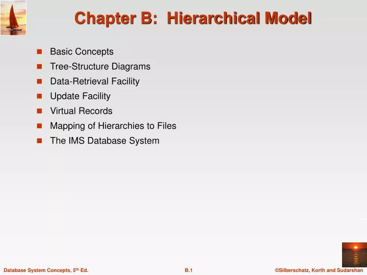 chapter b hierarchical model