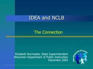 IDEA and NCLB