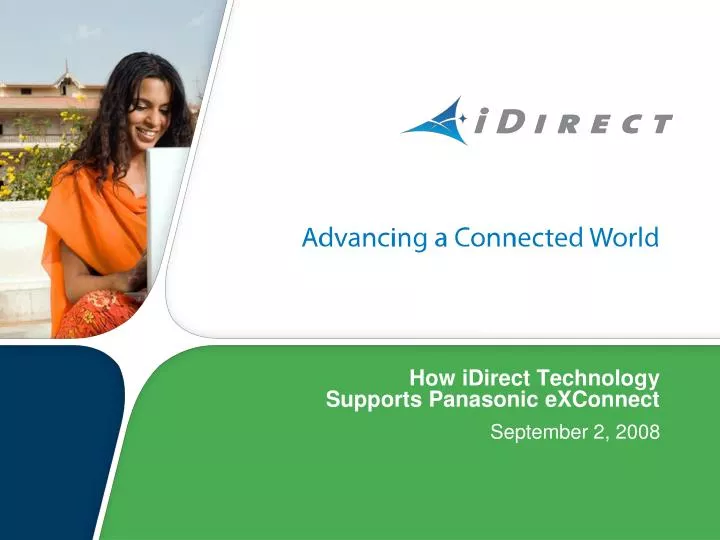 how idirect technology supports panasonic exconnect