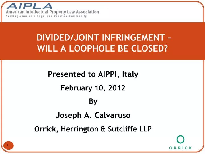 divided joint infringement will a loophole be closed