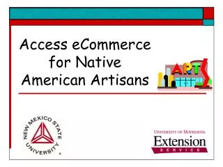 Access eCommerce for Native American Artisans