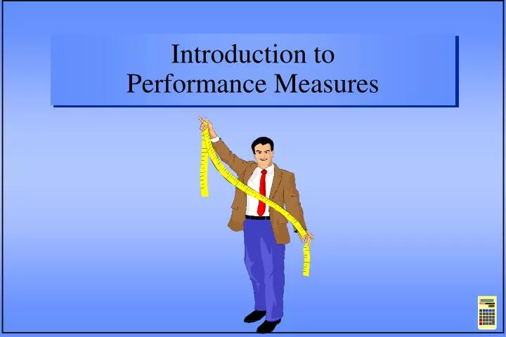 introduction to performance measures