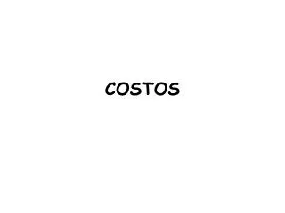 costos