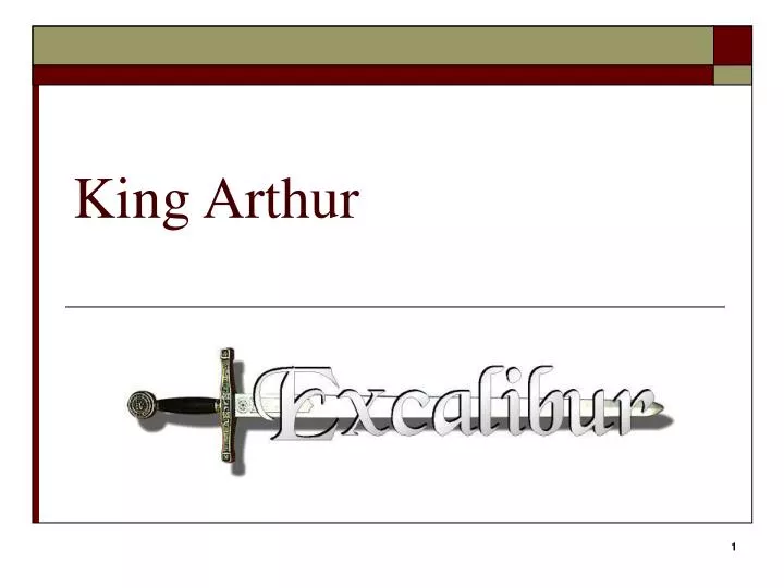 king arthur