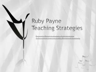Ruby Payne Teaching Strategies