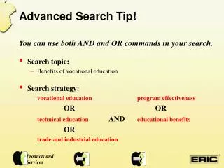 Advanced Search Tip!