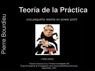 teor a de la pr ctica