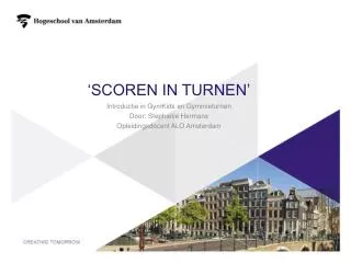 ‘SCOREN IN TURNEN’