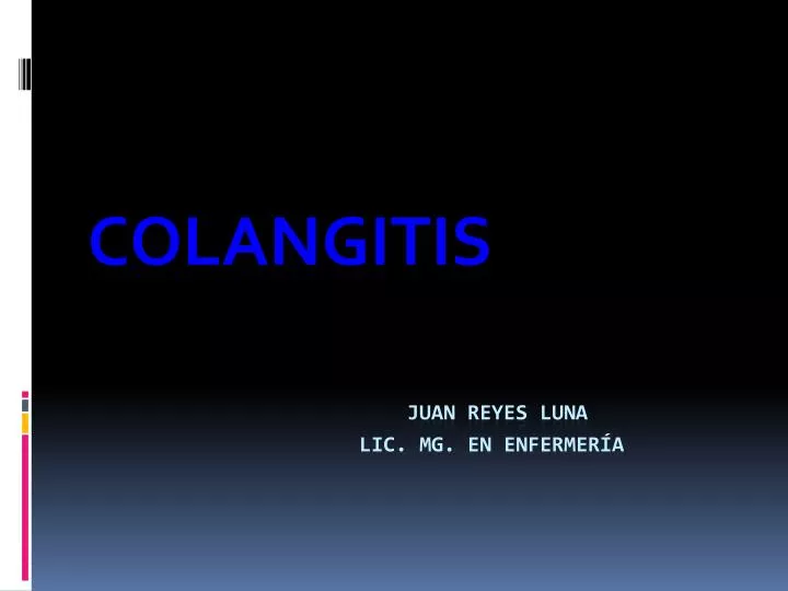 colangitis