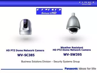 HD PTZ Dome Network Camera WV-SC385