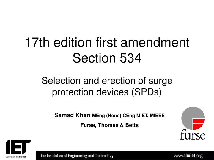 17th edition first amendment section 534