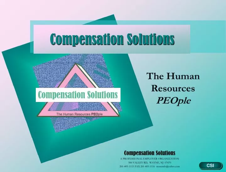 compensation solutions