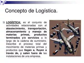 concepto de log stica