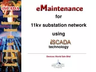 for 11kv substation network using technology