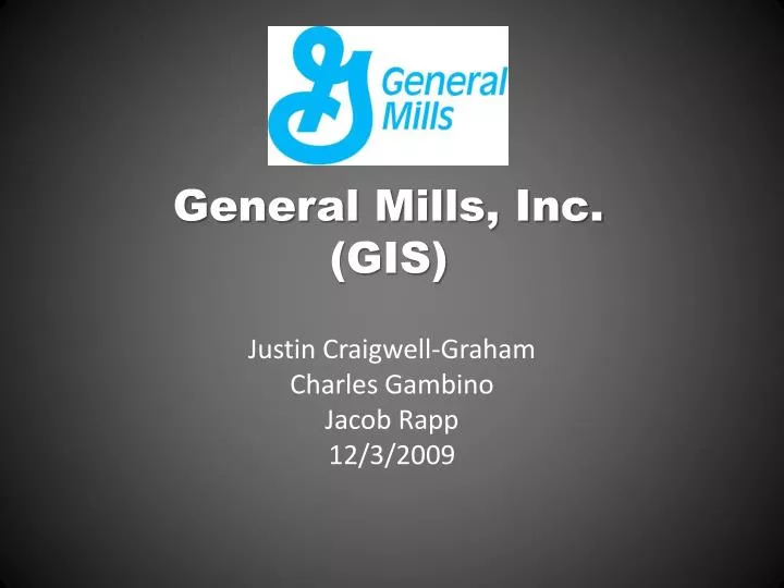 general mills inc gis
