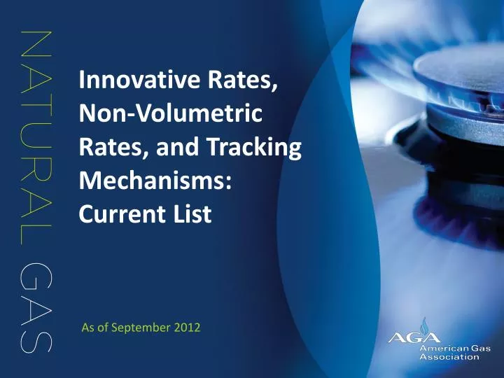 innovative rates non volumetric rates and tracking mechanisms current list