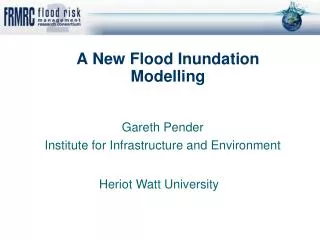 A New Flood Inundation Modelling