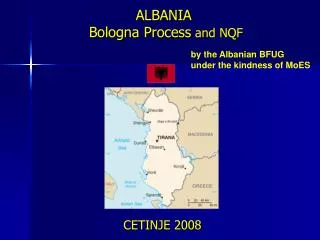 ALBANIA Bologna Process and NQF