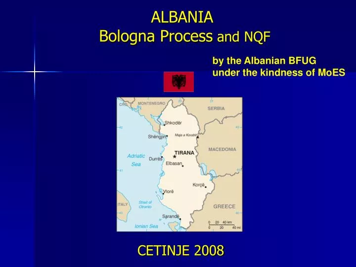 albania bologna process and nqf