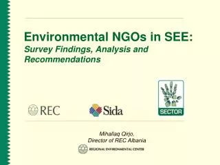 Environmental NGOs in SEE: Survey Findings, Analysis and Recommendations