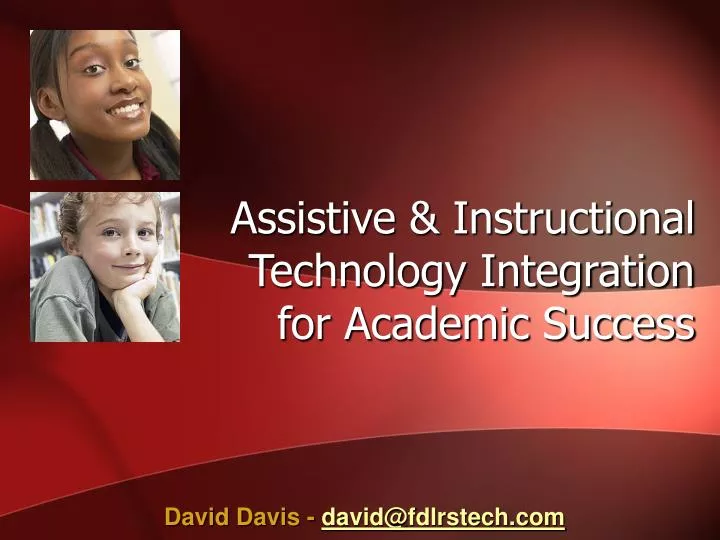 assistive instructional technology integration for academic success