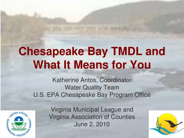 chesapeake bay tmdl and what it means for you