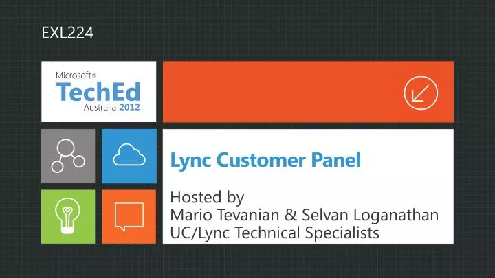 lync customer panel