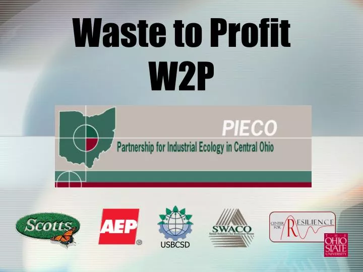 waste to profit w2p