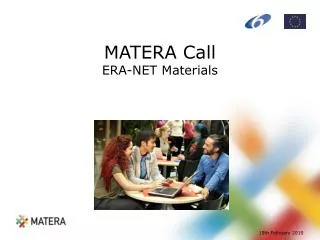 MATERA Call ERA-NET Materials