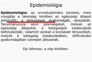 epidemiol gia