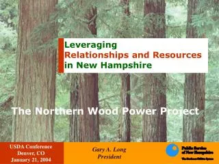 Leveraging Relationships and Resources in New Hampshire