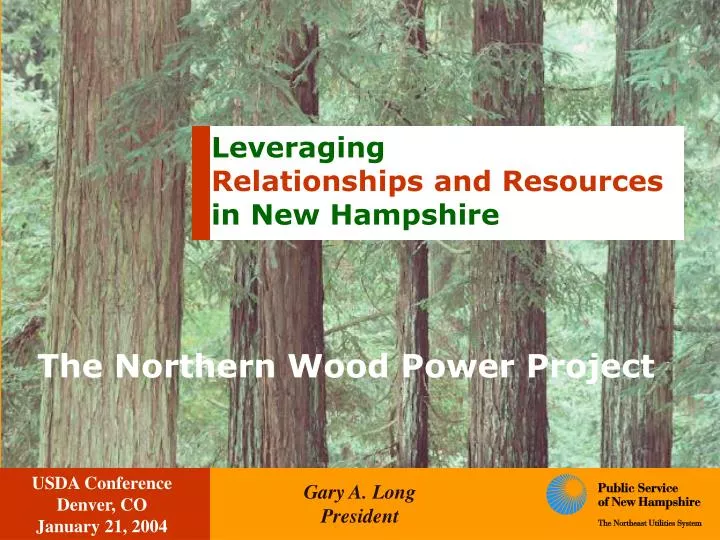 leveraging relationships and resources in new hampshire