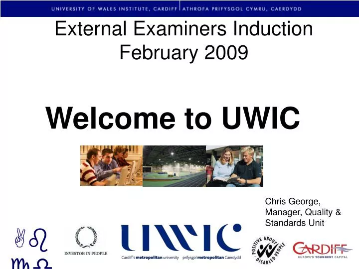 external examiners induction february 200 9