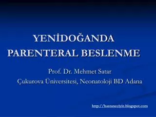 yen do anda parenteral beslenme
