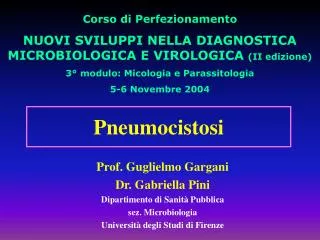 pneumocistosi