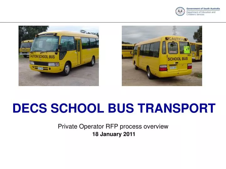 decs school bus transport