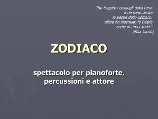 zodiaco